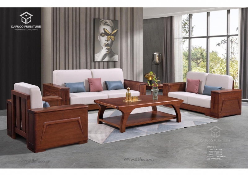 Bộ sofa vải nỉ