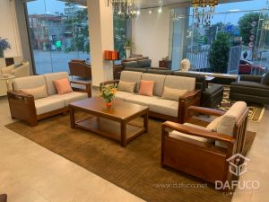 SOFA GỖ NỶ - Y530 -1+2+3