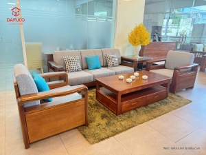 SOFA GỖ NỶ - Y530 -1+1+3
