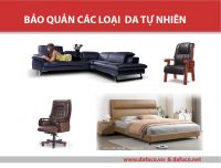 BẢO QUẢN CÁC LOẠI DA TỰ NHIÊN, DA NHÂN TẠO
